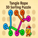 Hazel Tangle Rope 3-d: puzzle de sortare