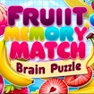 Fructe Memory Match Brain Puzzle