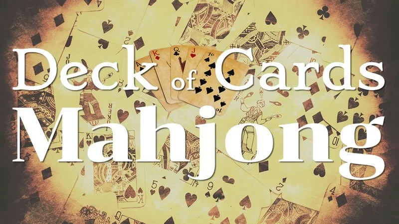 Pachet de cărți Mahjong