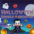 Joc de împușcături cu bule de Halloween